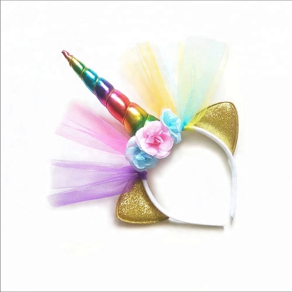 Magical Unicorn HeadBand One Size Adult Or Child - Picture 2 of 2